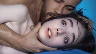 SHY TEEN TRIED DADDY'S BIG COCK BUT COULDN'T STAND IT