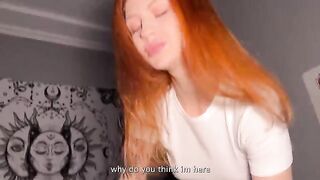 A cute girl came to me and started sucking my dick
