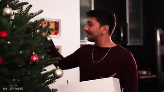 The Christmas surprise for the young couple was a success