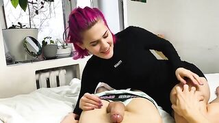 A good wife should ask for money like this, with a blowjob and more