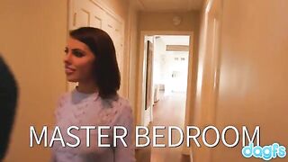 Adriana Chechik gets fucked by the landlord of her new house
