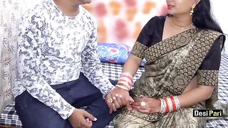 Desi Pari’s step sister and brother fucked on Rakhi, featuring intense Hindi audio