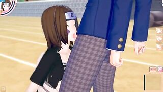 Naruto's pervert dream comes true with a hot night and big tits action