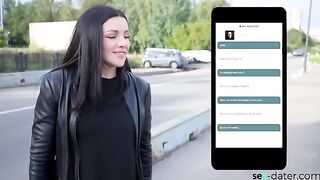 A girl found a guy on a dating site and had sex with him