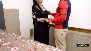 Desi Pari’s tight pussy pounded by step-brother in Hindi dirt