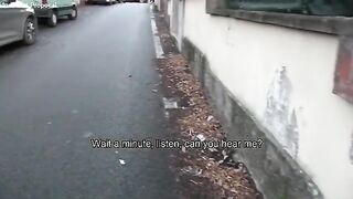 A cheating milf gets her ass pounded for 1000 euros!