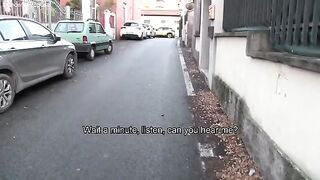 A cheating milf gets her ass pounded for 1000 euros!