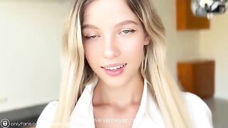 I made cum on the naked photos of my hot student-neighbor and gave a huge cumshot on her face