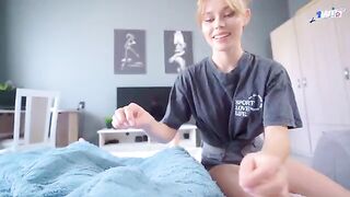 The stepbrother fucked his stepsister roughly, and she loved it