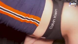 A sexy stepsister woke me up from a dream and fulfilled it in real life