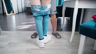 Sorry, Sweetheart. I wrecked your stepsister's tight ass until it squirted