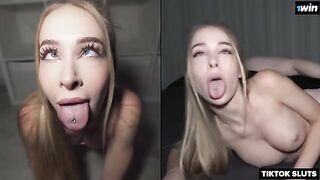 Petite teen Nata Ocean gets smashed hard in doggy style