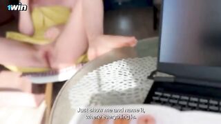 A stepmom explains to her stepson the secrets of femininity