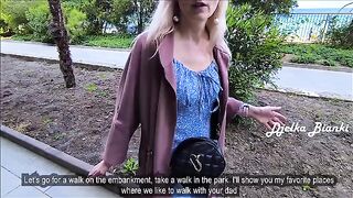 A step mom made her stepson go out and have sex with her in public
