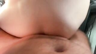 Hot teenage girl has crazy anal bus orgy adventure