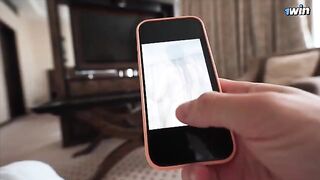 Girl caught her stepbrother spying on her in the shower. She’s disgusted