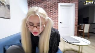 Fucked a hot student girl with a juicy ass