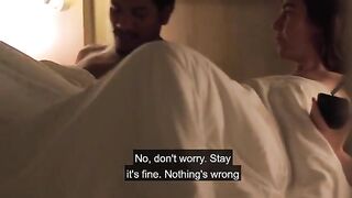 The step-niece was shocked to see her uncle walking naked at home
