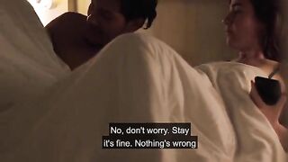 The step-niece was shocked to see her uncle walking naked at home