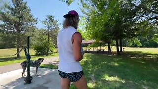 A guy fucked girl at the lake in Michigan this summer