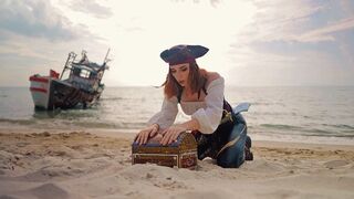 The real treasure was under Captain Sweetie Fox's panties, a spicy surprise waiting