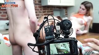 Behind the Scenes: Delicate threesome sex and Russian porn secrets