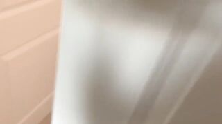 Spying on hot goth step sister with big natural tits