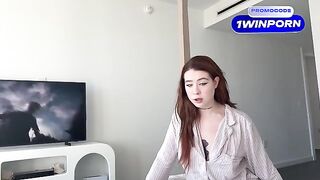 My step sister is a horny virgin who sneaks into my room for the first orgasm