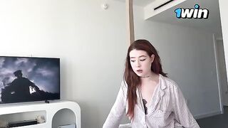 My step sister is a horny virgin who sneaks into my room for the first orgasm