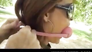 Bondage sex with a dominatrix and her tied-up girlfriend is too much to bear