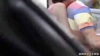 The young guy fucked in his car two whores together
