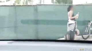 The young guy fucked in his car two whores together
