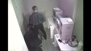 The employee was fired for fucking with a girl in the office
