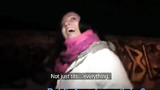 The guy pulled down the girl's pants and fucked her in the toilet of Resyran