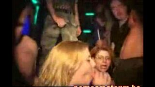 Bunch of used whores resting in the club, amazing!