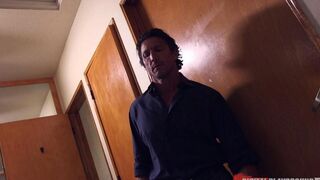 Nice anal sex in bar with deepthroat action