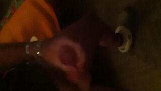 The guy was jerked off in front of the mirror, and it was great