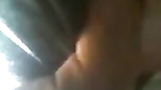 On the bus, he couldn’t resist her sexy ass