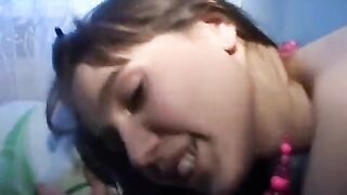 Two passionate Russian students can't stop fucking in hostel
