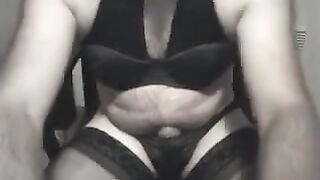 While jerking off, the second hand slips into the ass hole