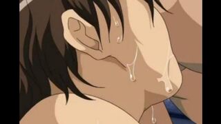 Spank and fuck a sexy nymph in a hardcore hentai scene