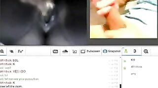 A wife gets fucked by her husband on webcam show