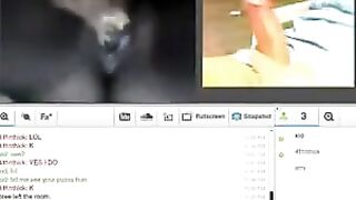 A wife gets fucked by her husband on webcam show