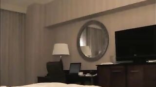 A girl was fucked in the hotel room by a stranger