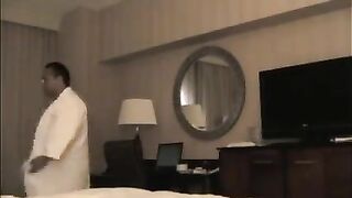 A girl was fucked in the hotel room by a stranger
