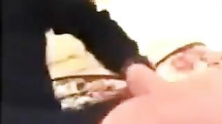 Dad punishes his daughter for bad marks with some intense action