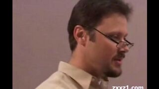 The teacher pushed cancer into the mouth and finished there