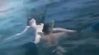 An aqualung is not just a device for breathing underwater, but also a symbol of male cock