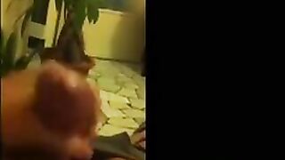 Fingered pussy on the phone, removing my panties in 91 style
