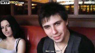 Bunch of wet pussies in the toilet of a cafe